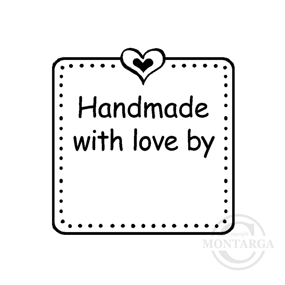 0499 C - Handmade With Love By Rubber Stamp
