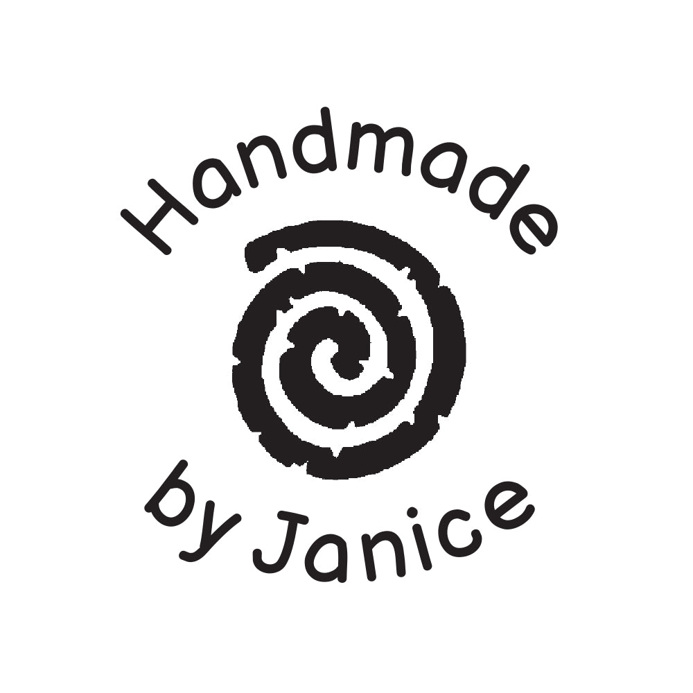 0532 A Spiral - Personalised Rubber Stamp