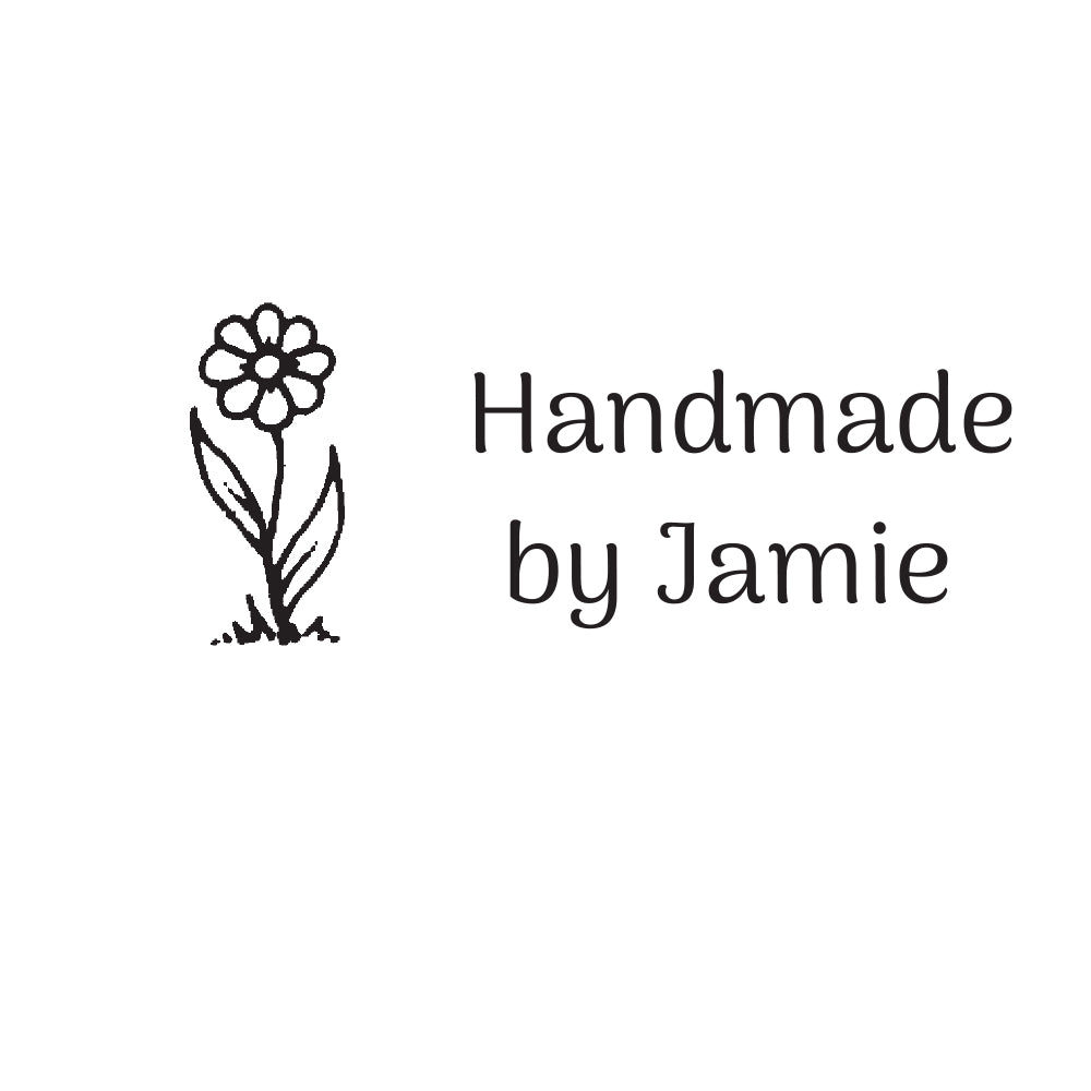 0662 B Daisy - Personalised Rubber Stamp
