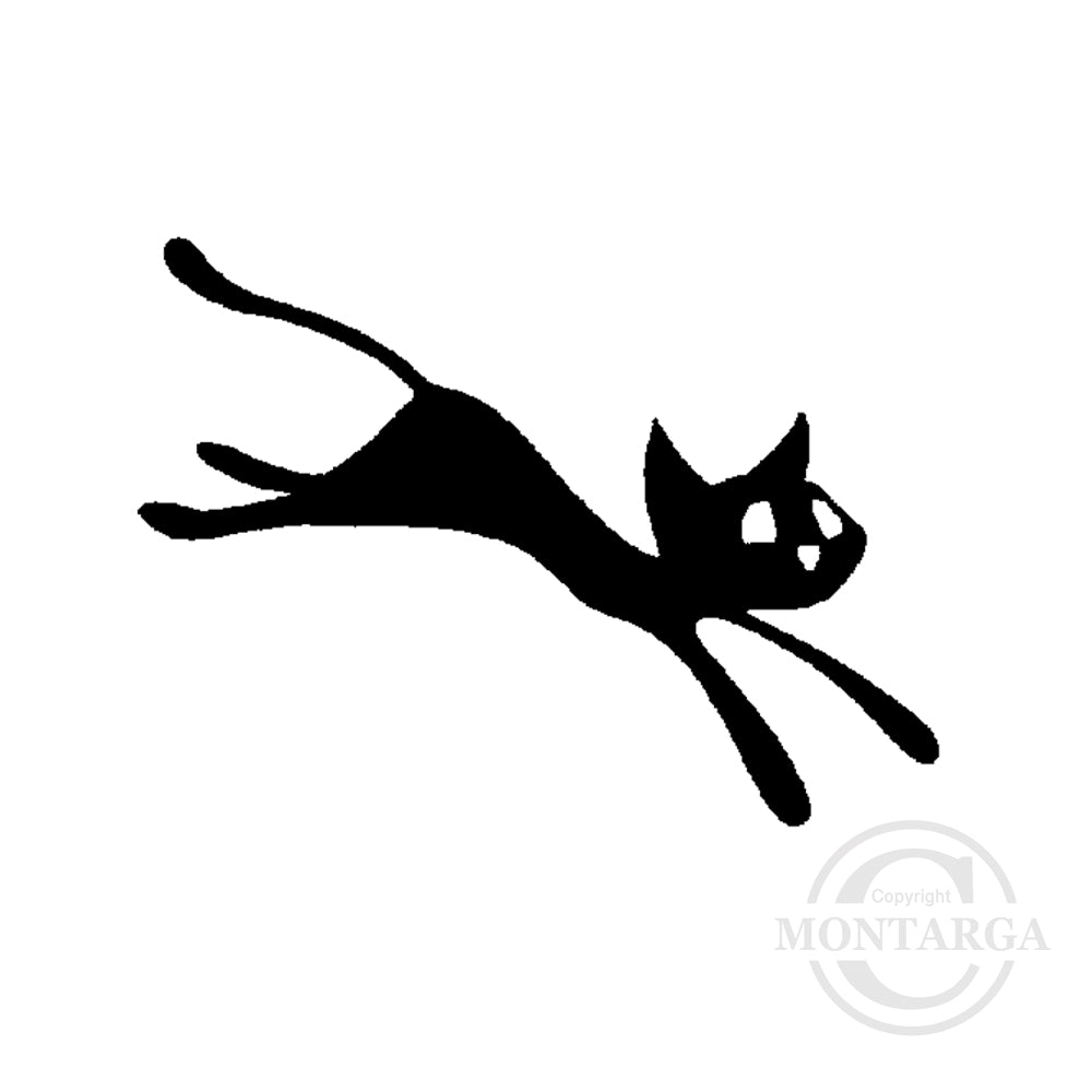 1024 A - Leaping Rubber Stamp