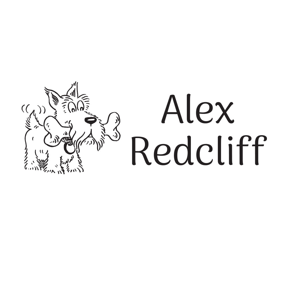 1150 B Dog - Personalised Name Rubber Stamp