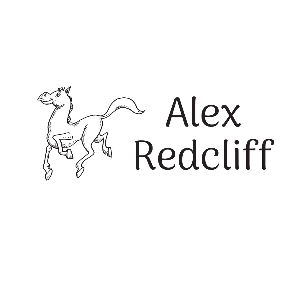 1273 B Horse- Personalised Name Rubber Stamp