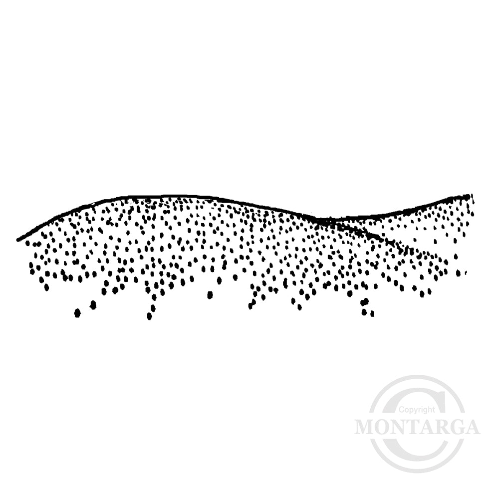 1617 B - Sand Rubber Stamp