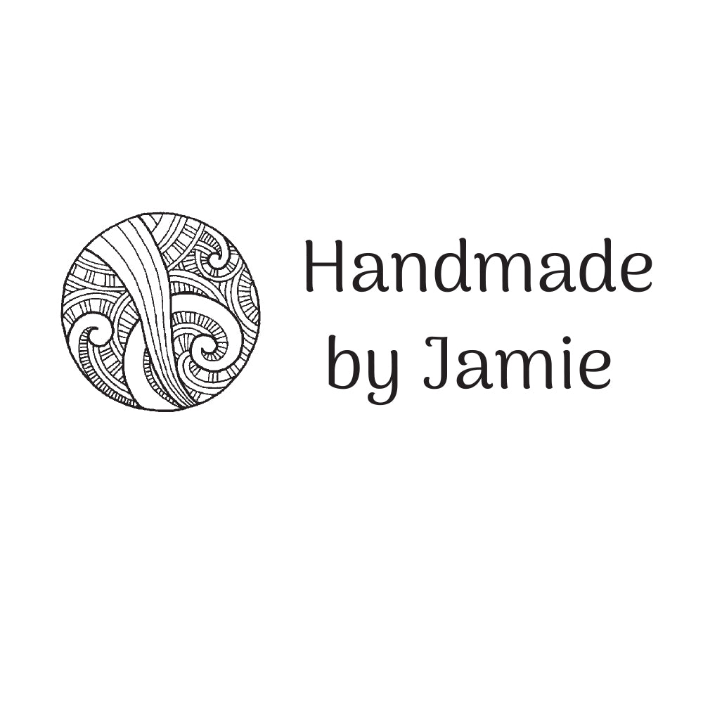 1917 B Koru Circle - Personalised Rubber Stamp