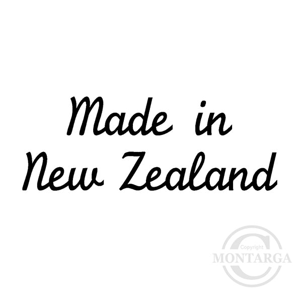 1980 B - Made In New Zealand Wording Rubber Stamp