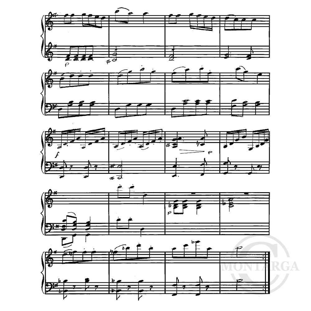 2648 I - Music Background Rubber Stamp