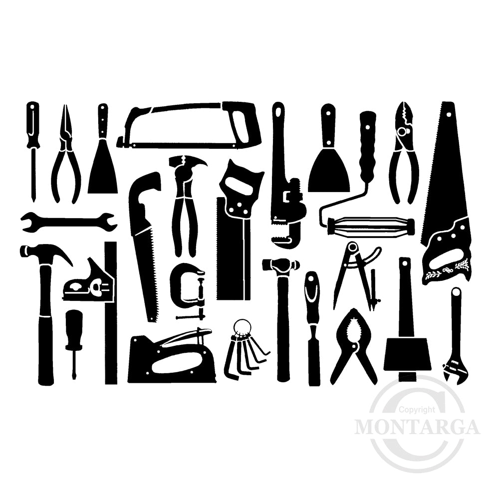 2682 GG - Tools Rubber Stamp