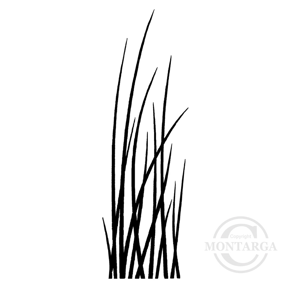 3280 B or FFF - Grass Rubber Stamps