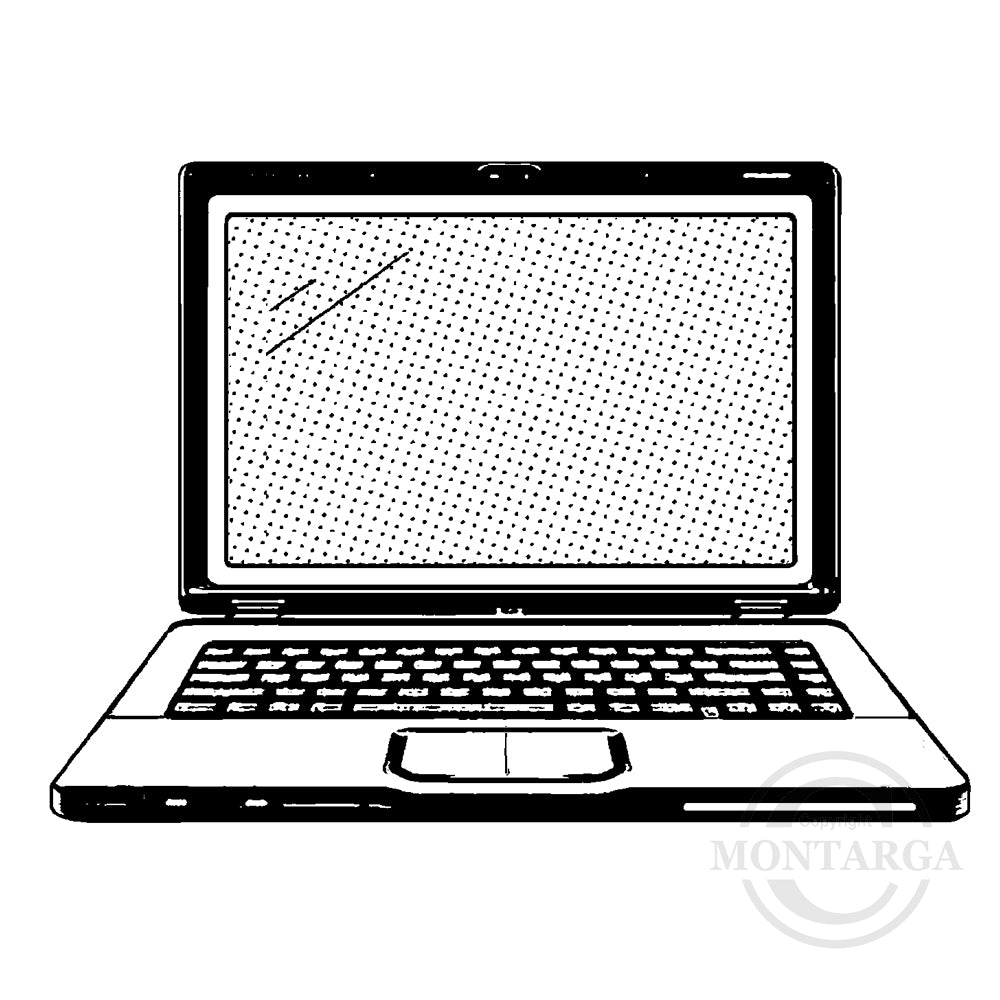 3851 F - Computer Rubber Stamp