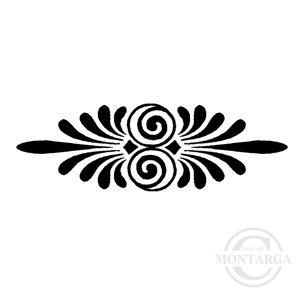 3901 B - Pattern Rubber Stamp