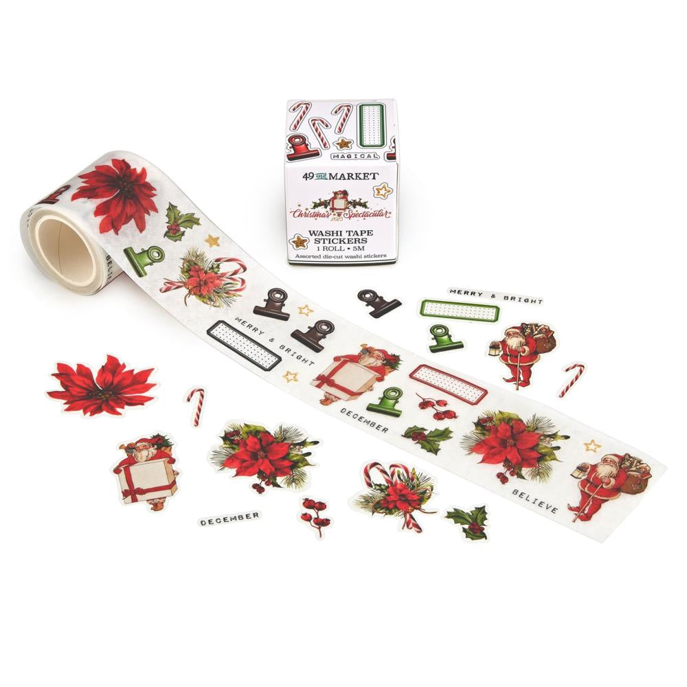 49 and Market Washi Tape Stickers - Christmas Spectacular
