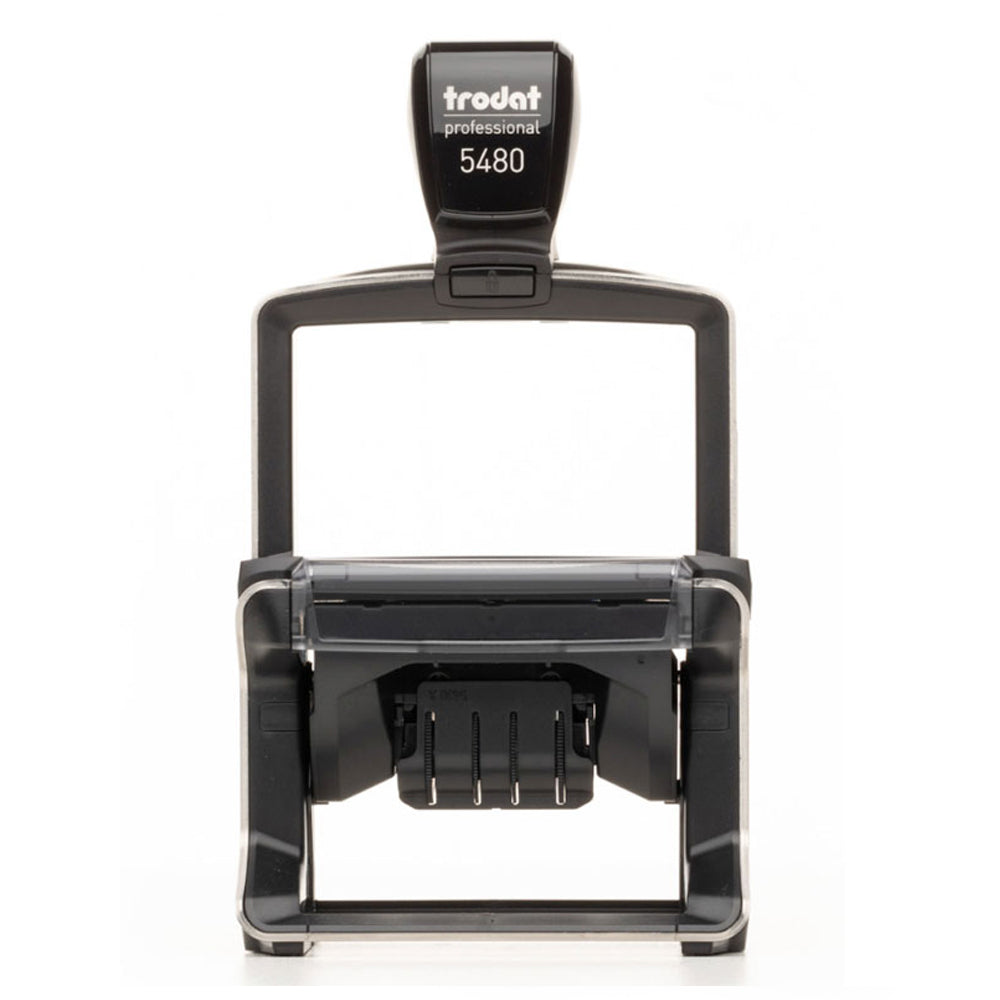 Trodat 5480 Self Inking Date Stamp - With Custom Text