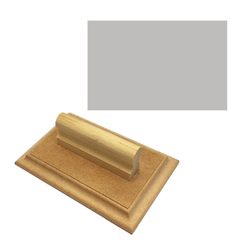 W14 Wooden Base - Custom Handle Stamp 45 x 60mm