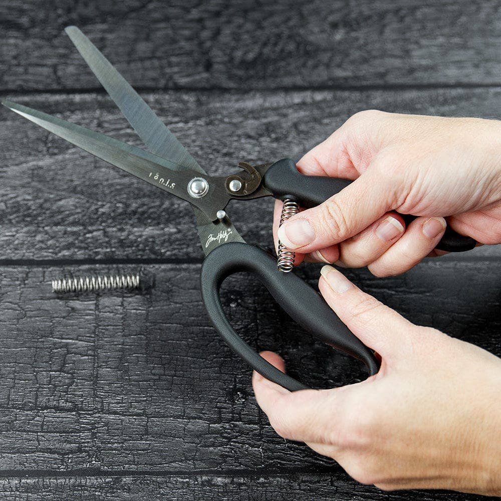 Tim Holtz - 9.5" / 24cm Recoil Scissors