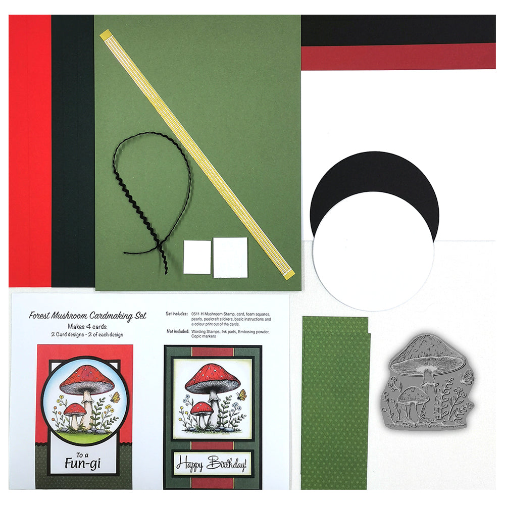 Card Set - Forest Mushroom