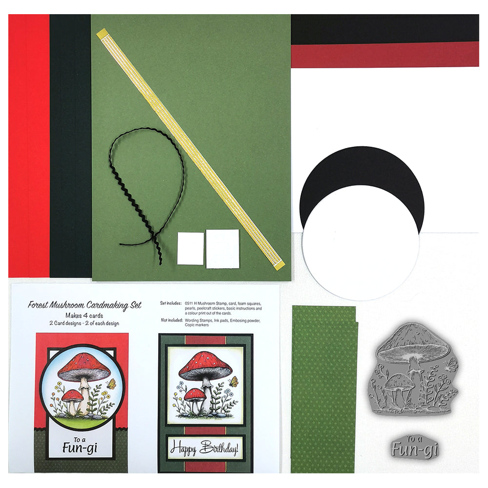 Card Set - Forest Mushroom