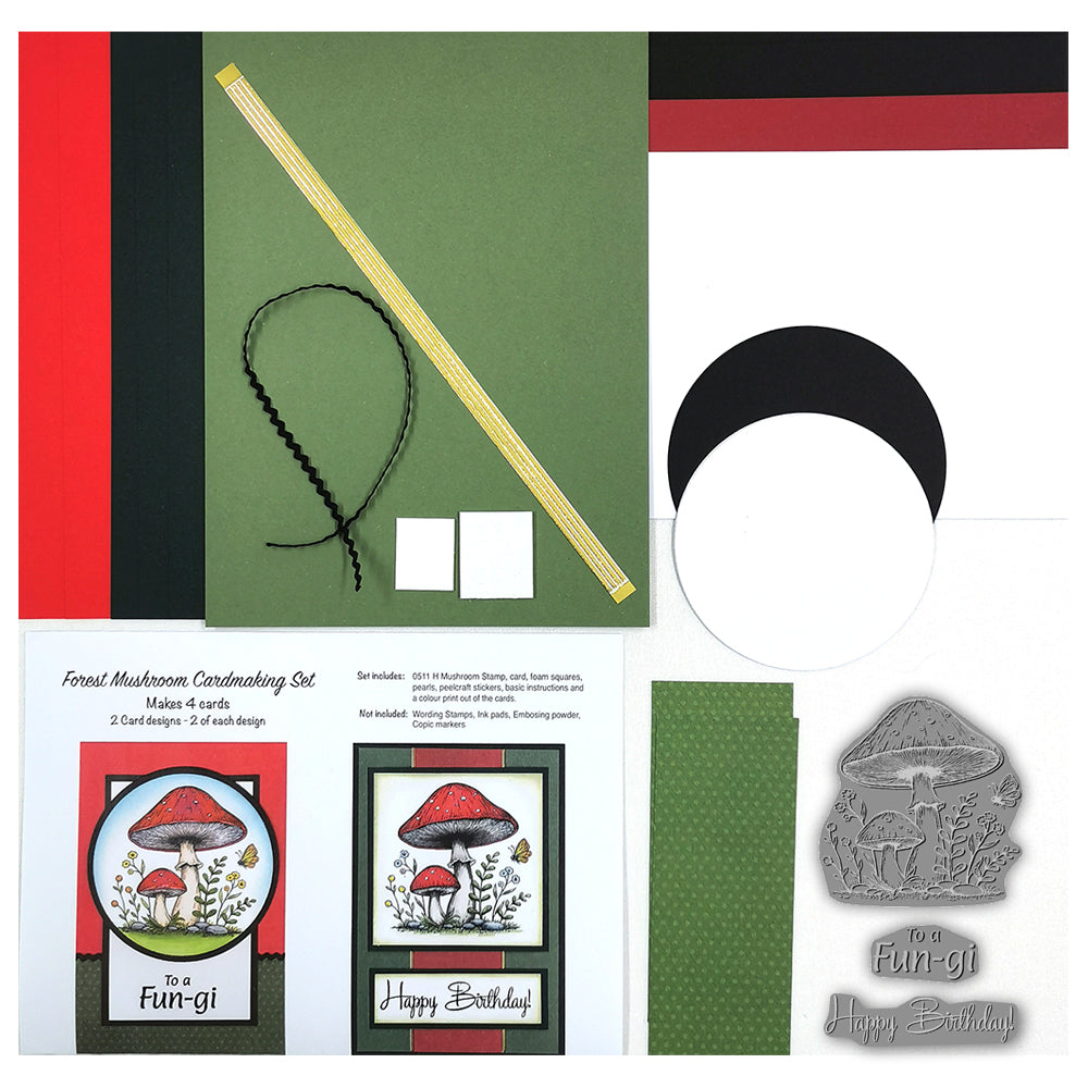 Card Set - Forest Mushroom