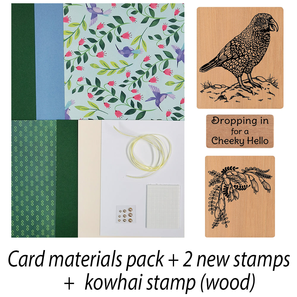 Card Materials Pack - Cheeky Kea