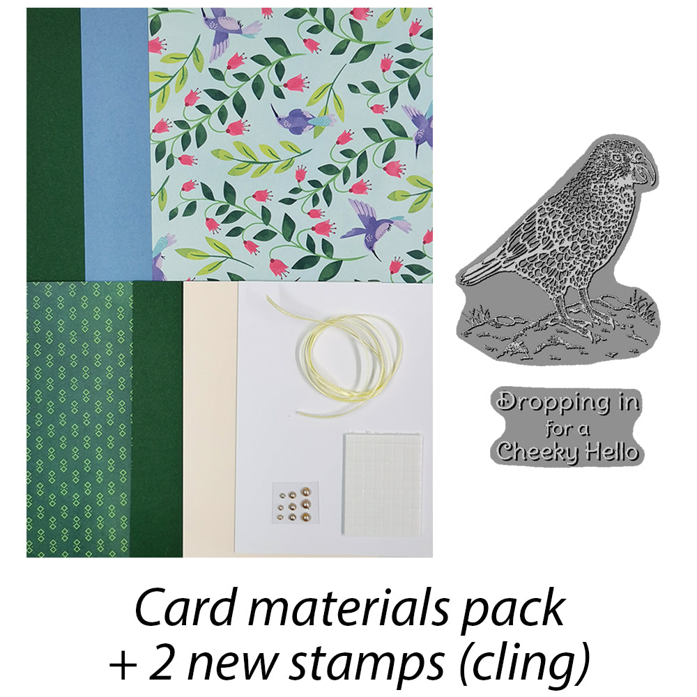 Card Materials Pack - Cheeky Kea