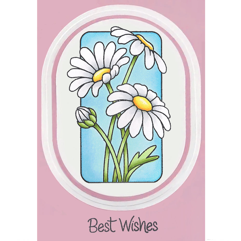 Montie's Craft Supplies Cutting Die Set - Rounded Ovals