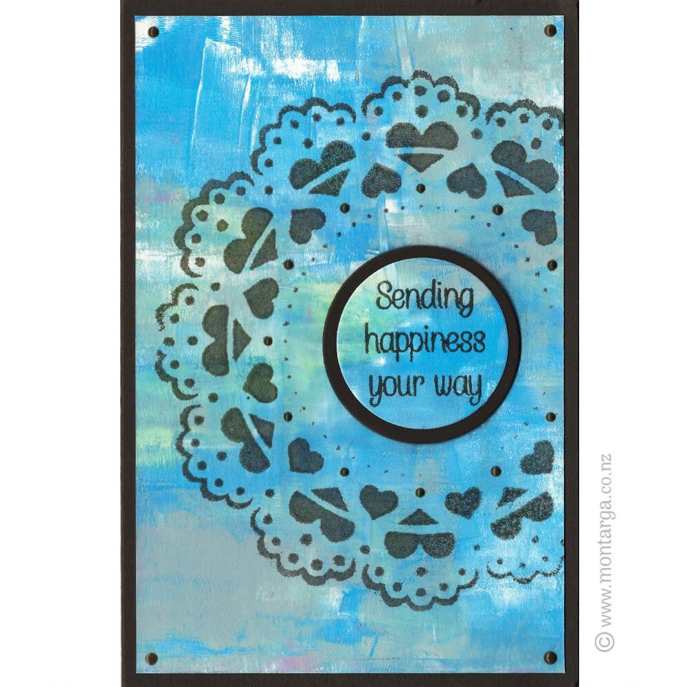 Montarga Stencil - Doily