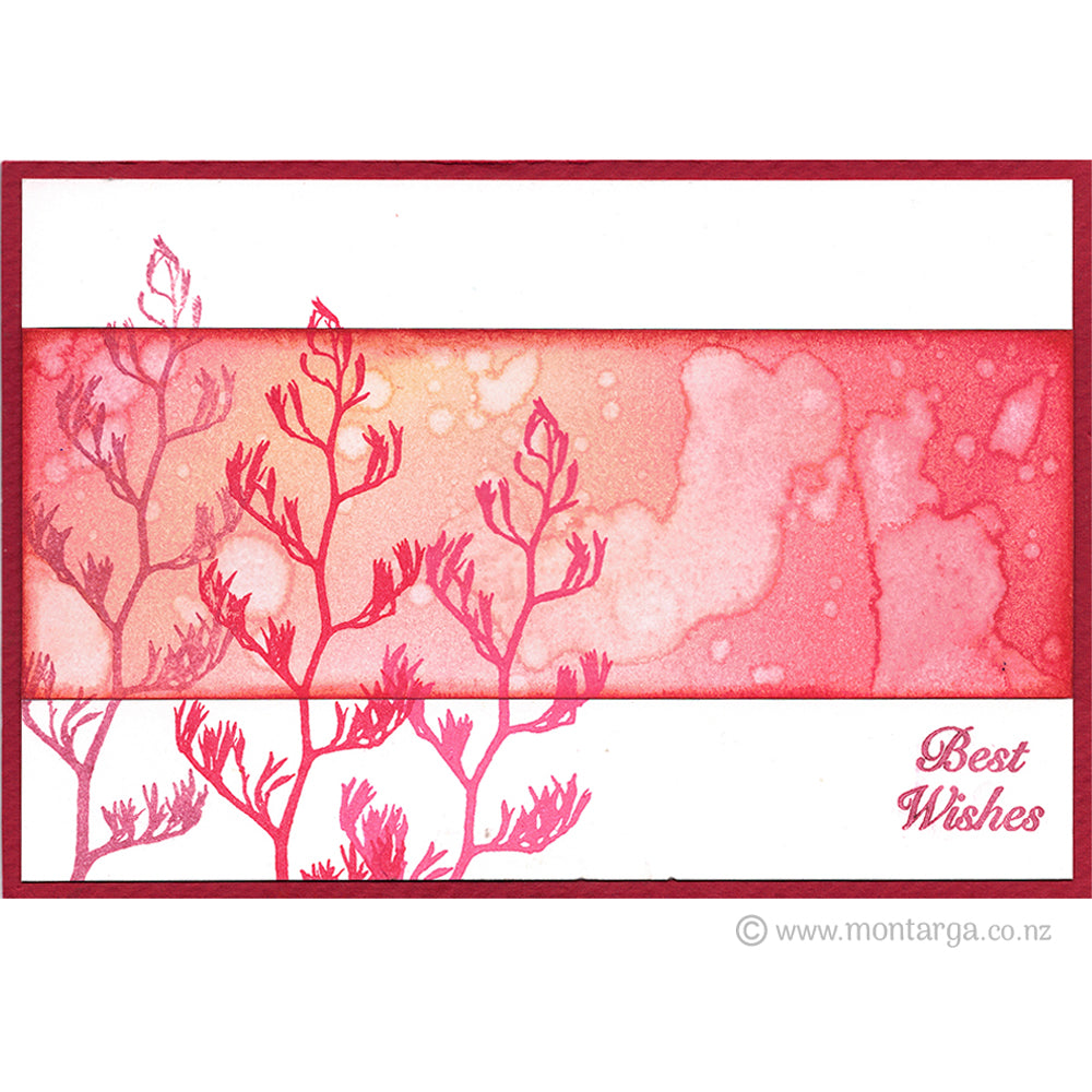 1986 FFF - Flax Head Rubber Stamp