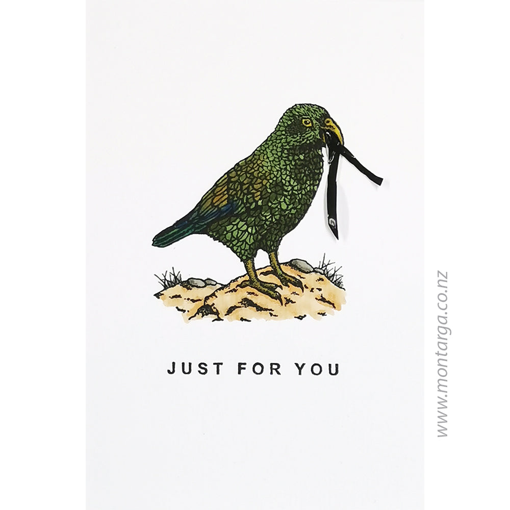 Card Sample - Kea - Just For You