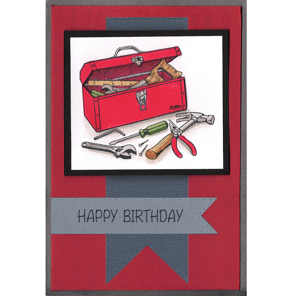 Montie's Craft Supplies Cutting Die Set - Fishtail Banners