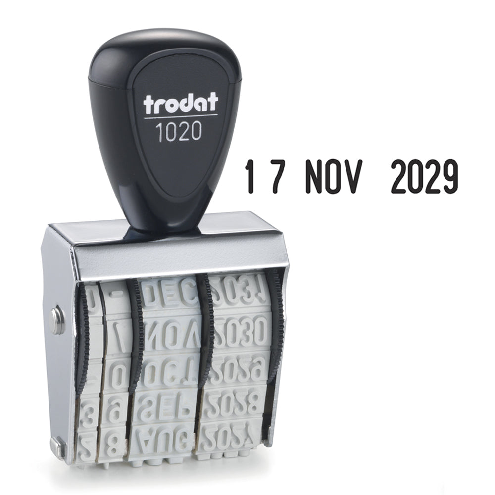 Trodat 1020 Classic Date Stamp - 5mm