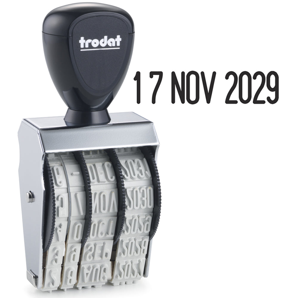 Trodat 1030 Classic Dater Stamp - 9mm