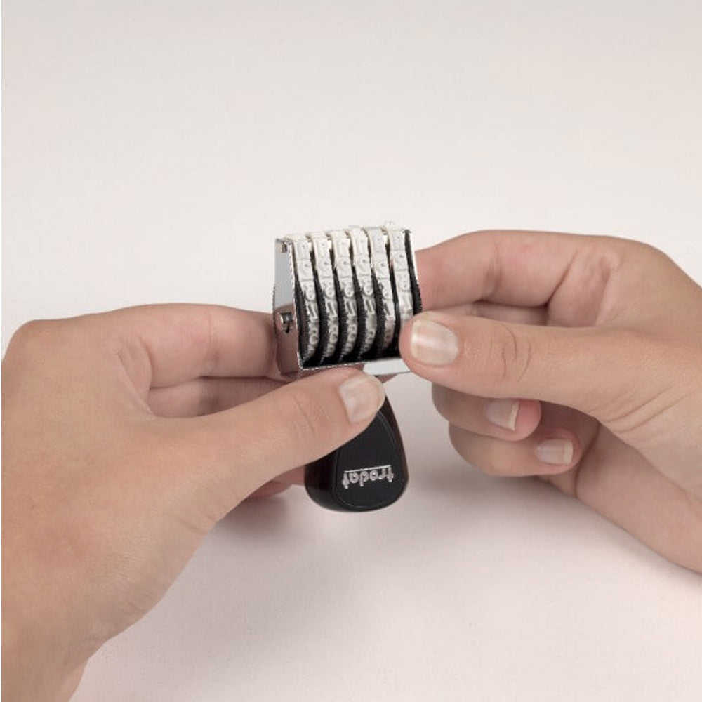 Trodat 1538 Classic Number Stamp - 3mm 8 Numbers