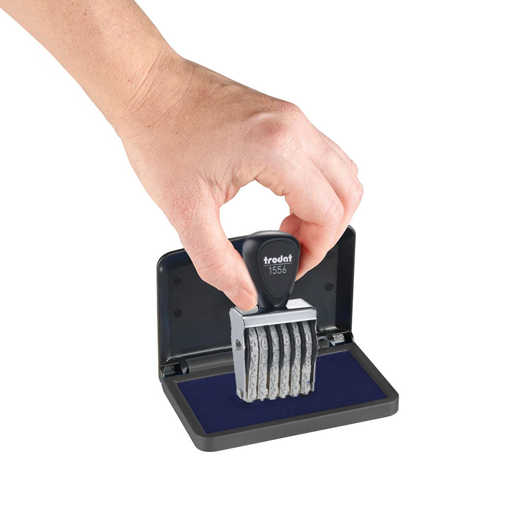 Colop Micro 1 Small Office Ink Pad - Blue