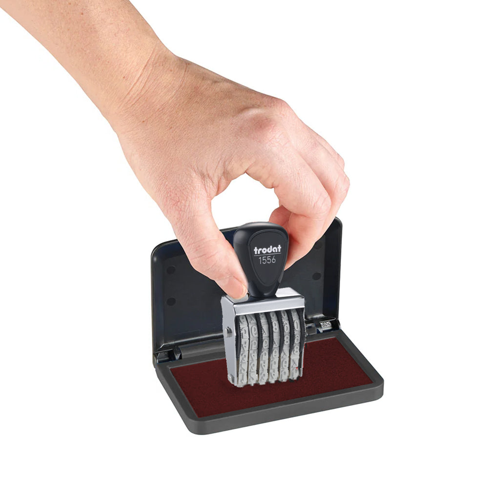 Colop Micro 1 Small Office Ink Pad - Red