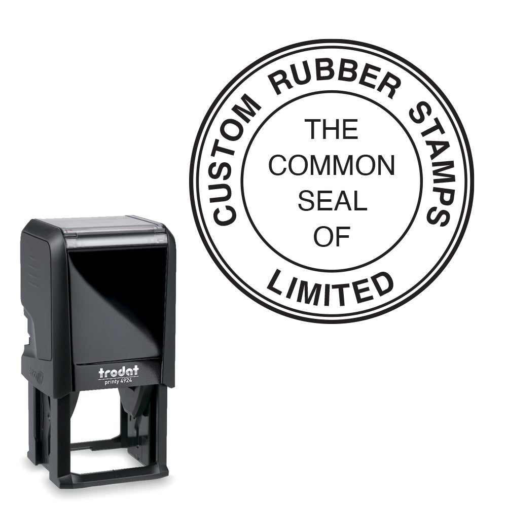 Common Seal Self Inking Stamp - 4924