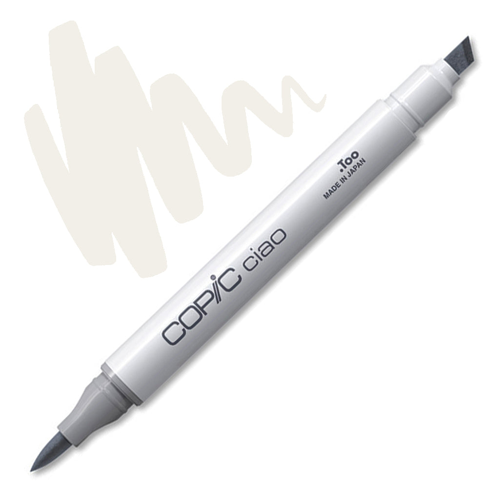 Copic Ciao Marker - W-0 Warm Grey