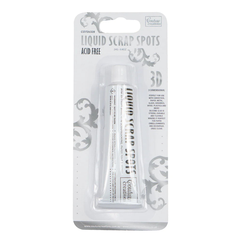 Couture Creations Liquid Scrap Spots Silicone Glue