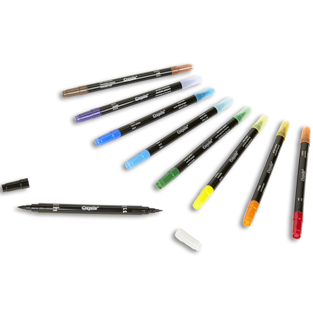 Crayola Signature Brush & Detail Dual-Tip Markers
