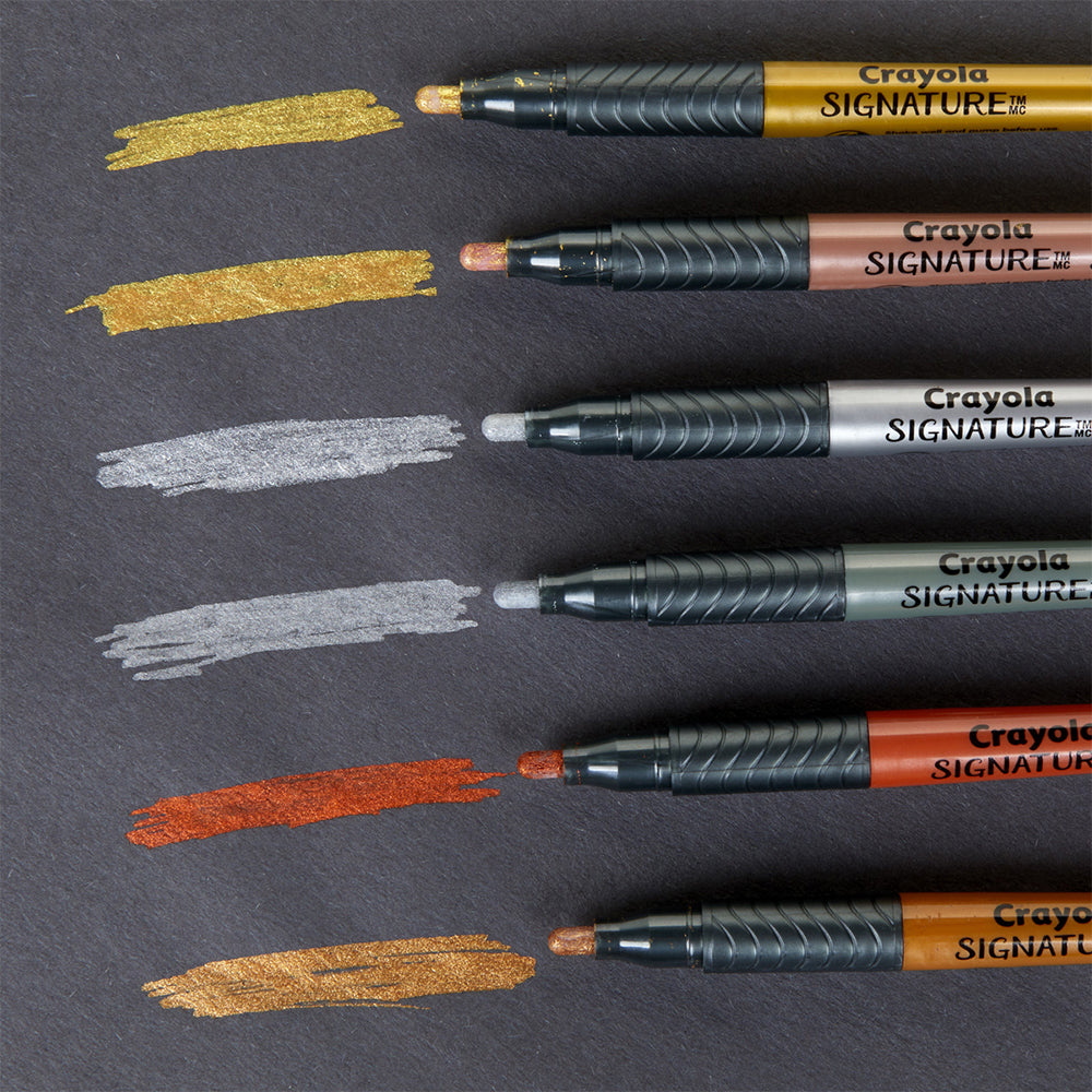 Crayola Signature Liquid Metal Craft Markers