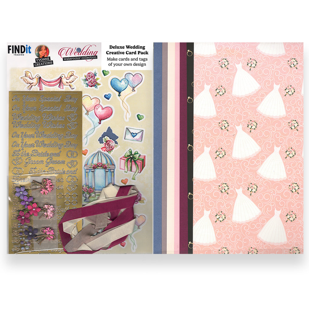 Creative Card Pack - Deluxe Wedding Gold