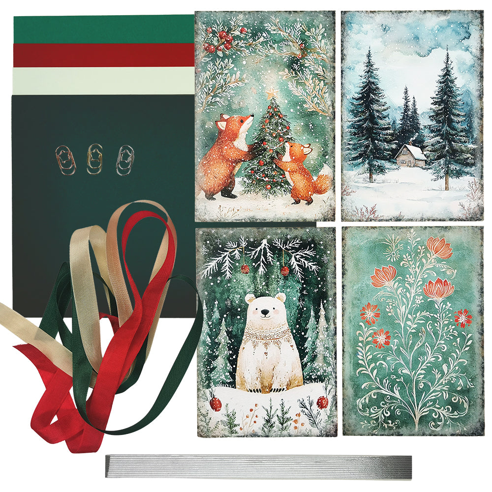 Creative Card Pack - Forest Christmas - 5 designs available
