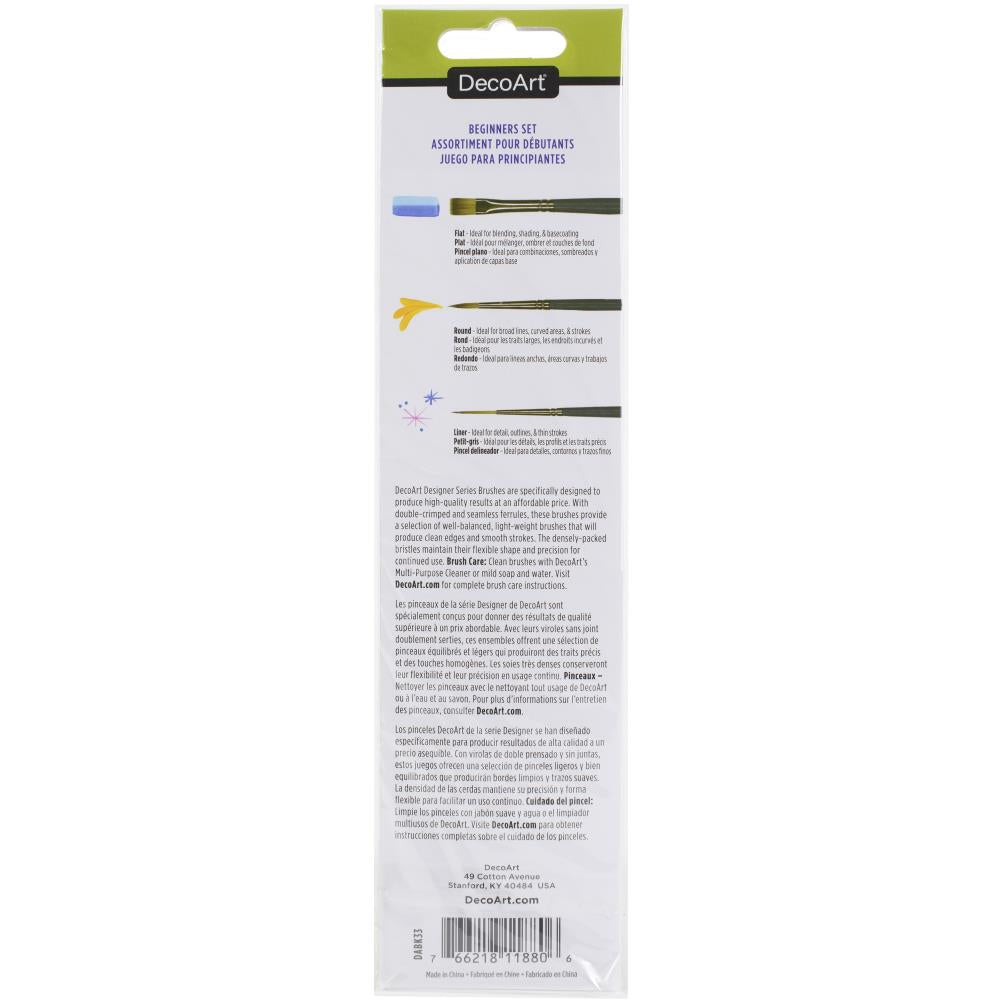 DecoArt Paint Brush Set - 6 pc DABK33
