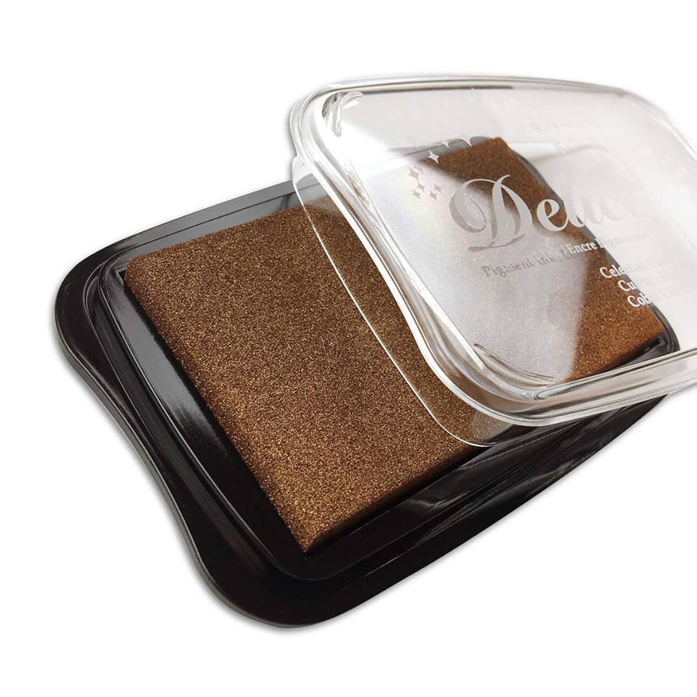 Tsukineko Delicata Pigment Ink Pad - Celestial Copper