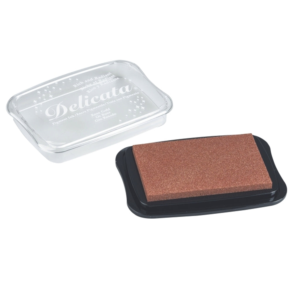 Tsukineko Delicata Pigment Ink Pad - Celestial Copper