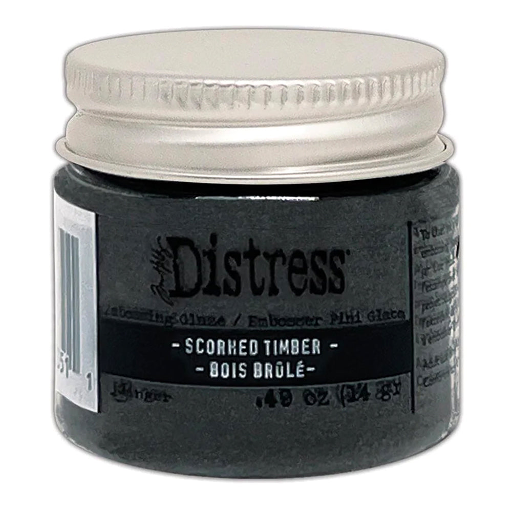 Distress Embossing Glaze -  Scorched Timber