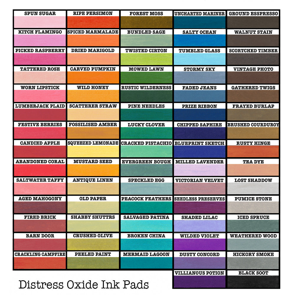 Tim Holtz Distress Oxide Mini Ink Pad Set - Kit #12
