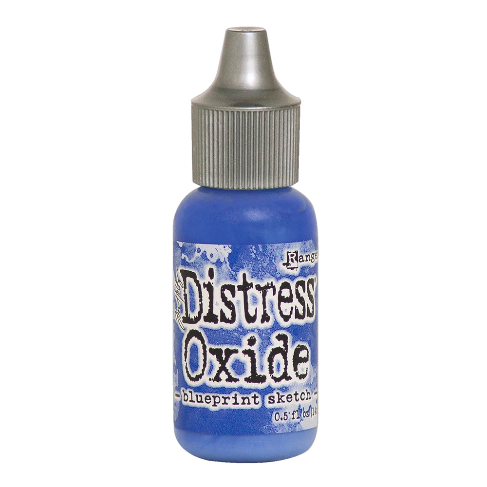 Tim Holtz Distress Oxide Reinker Bottle - Blueprint Sketch