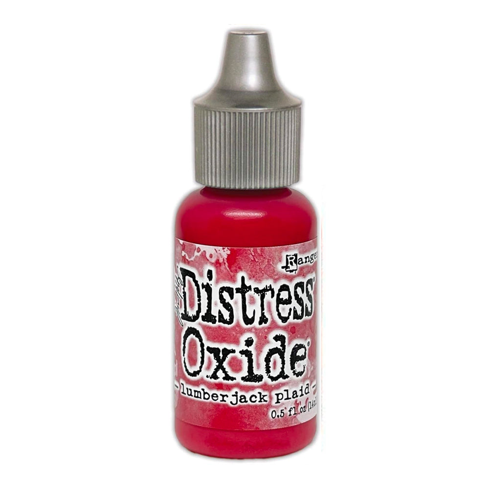 Tim Holtz Distress Oxide Reinker Bottle - Lumberjack Plaid