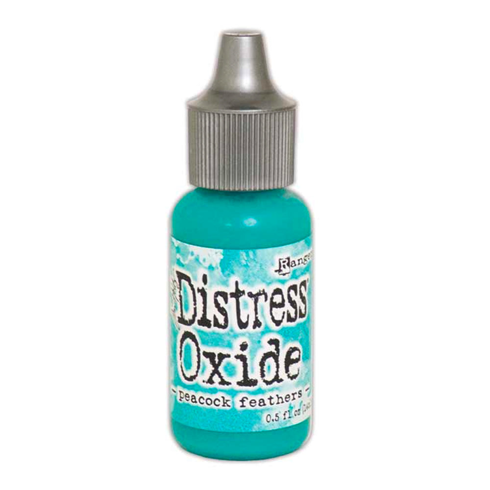 Tim Holtz Distress Oxide Reinker Bottle - Peacock Feathers