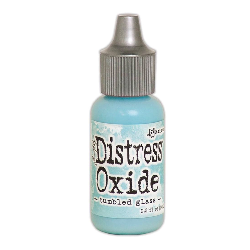 Tim Holtz Distress Oxide Reinker Bottle - Tumbled Glass
