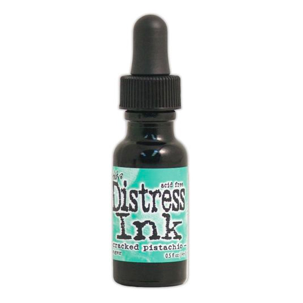 Tim Holtz Distress Dye Reinker Bottle - Cracked Pistachio